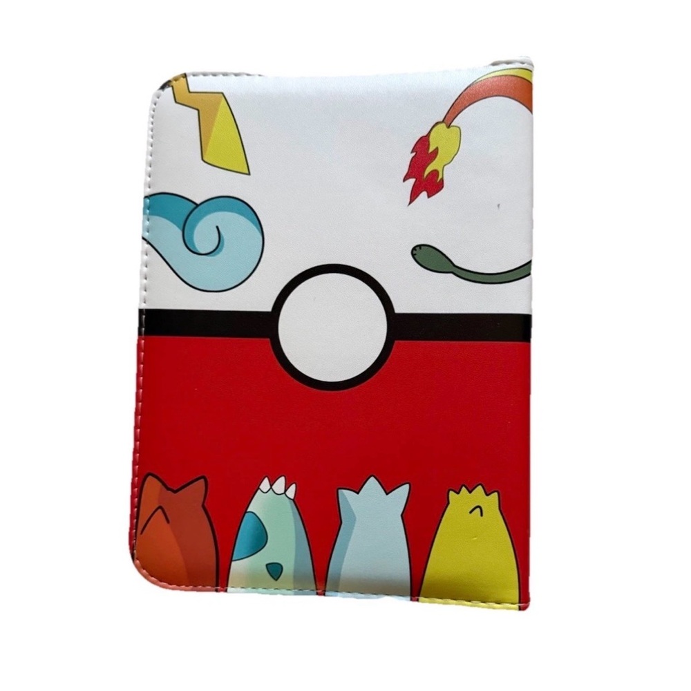 Pokemon Card Binder, Trading card for 400 Cards w/ 50 Removable Sleeves pikachu